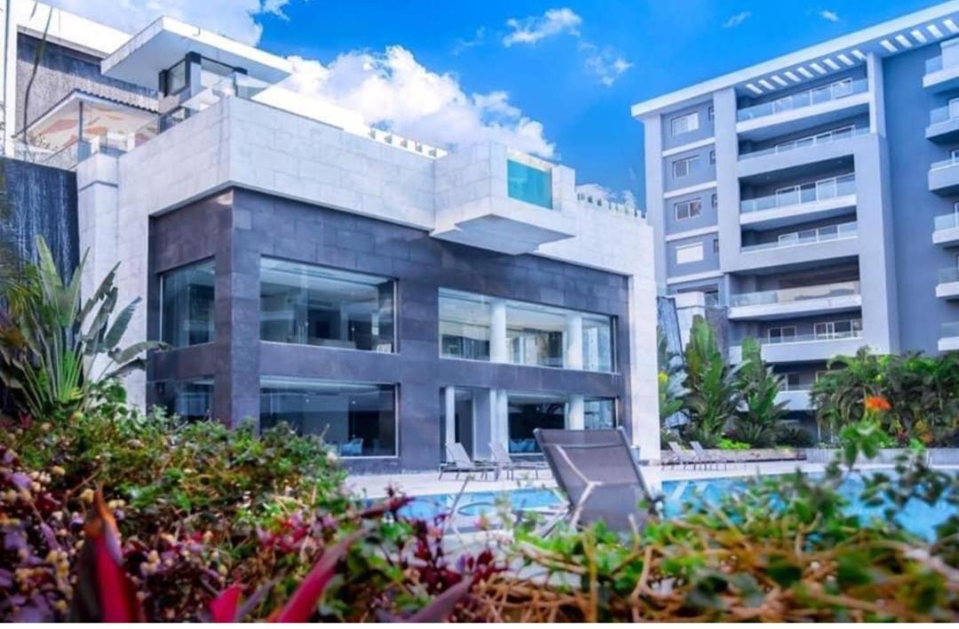 Fully Furnished Apartment At Ocean Blue Compound Cairo Exterior foto