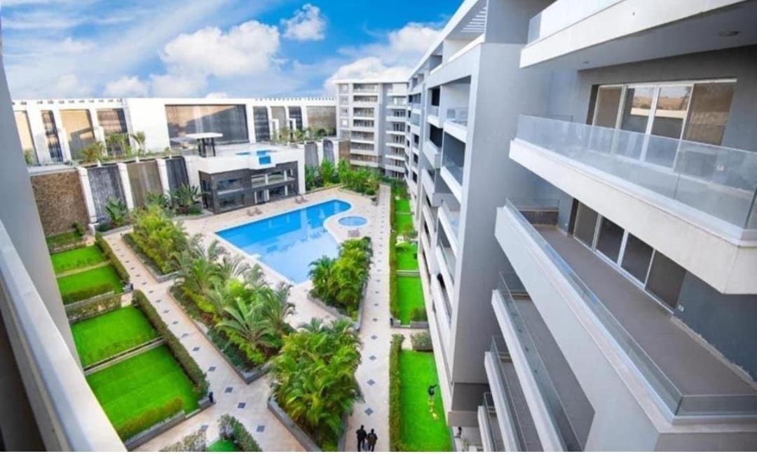Fully Furnished Apartment At Ocean Blue Compound Cairo Exterior foto